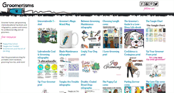 Desktop Screenshot of groomerisms.com